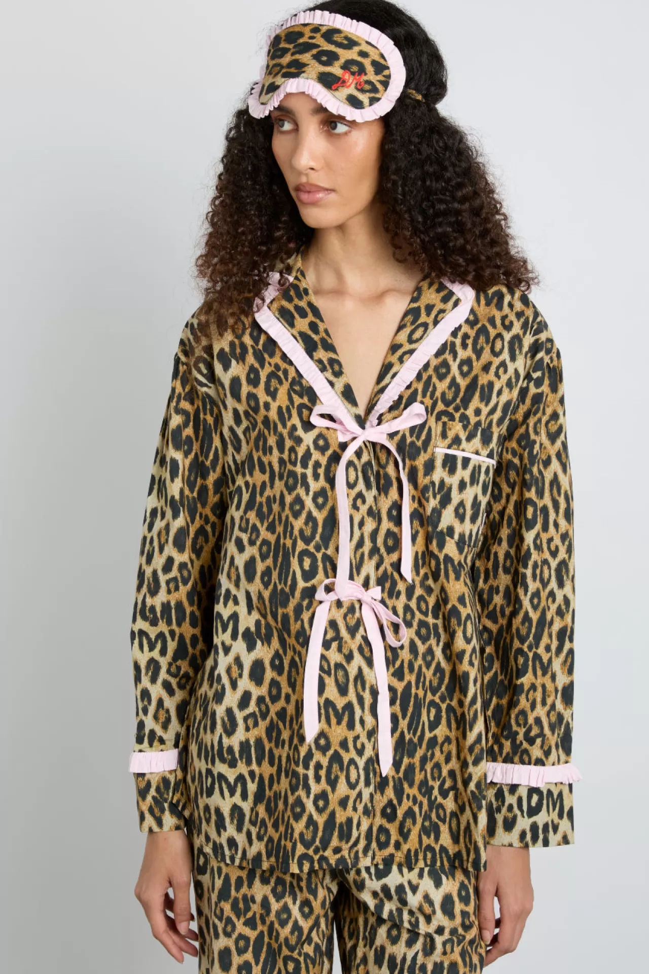Discount Damson Madder antonella pj set- leopard