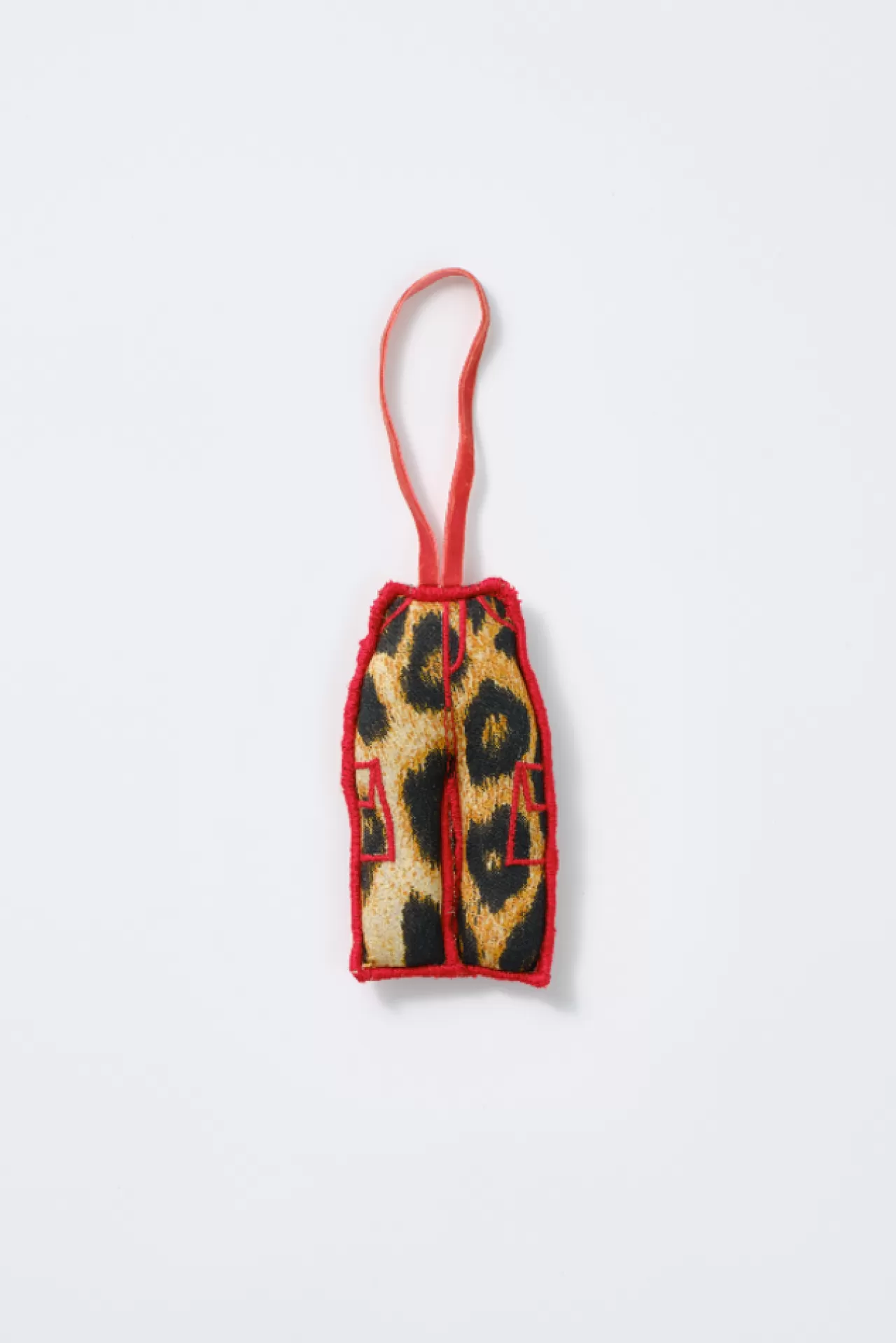 Best Sale Damson Madder christmas tree decoration - trouser leopard