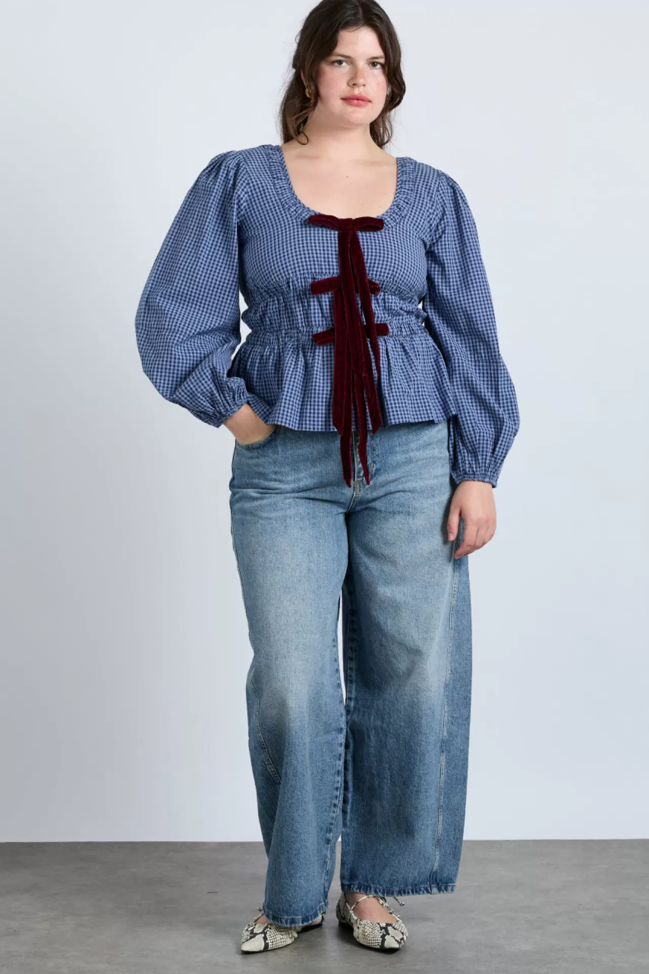 Best Damson Madder dion jeans - vintage wash blue