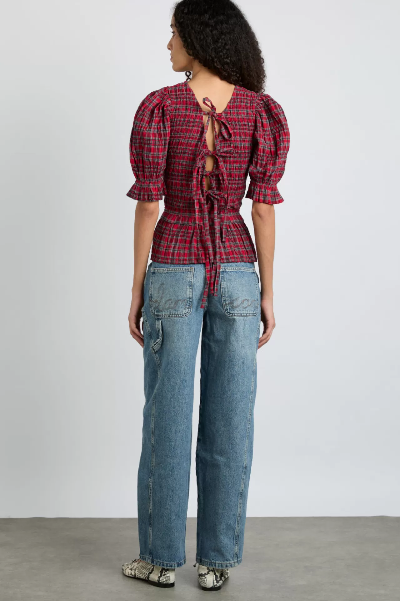 Best Damson Madder dion jeans - vintage wash blue