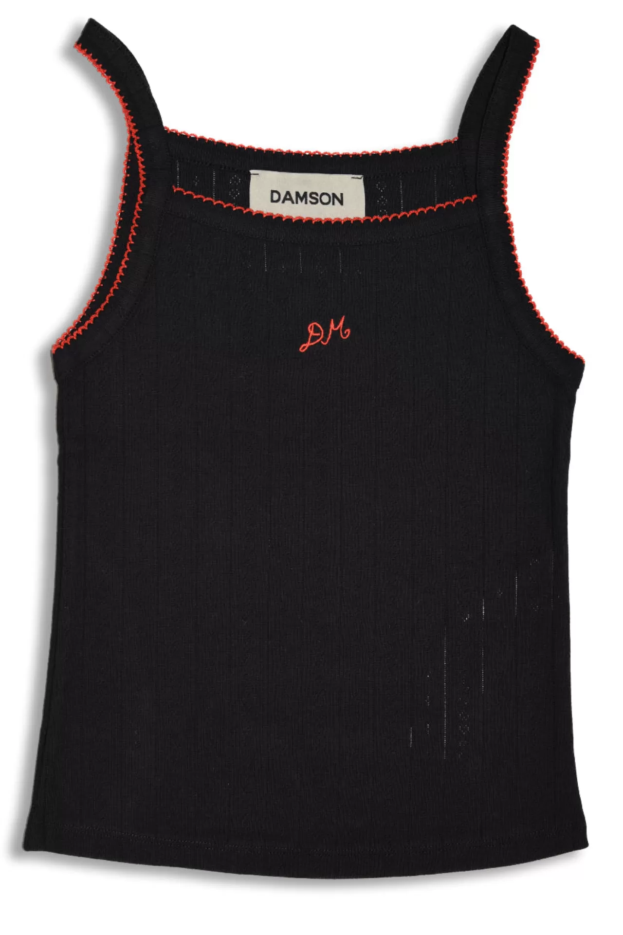 Store Damson Madder dm cami top - pointelle black
