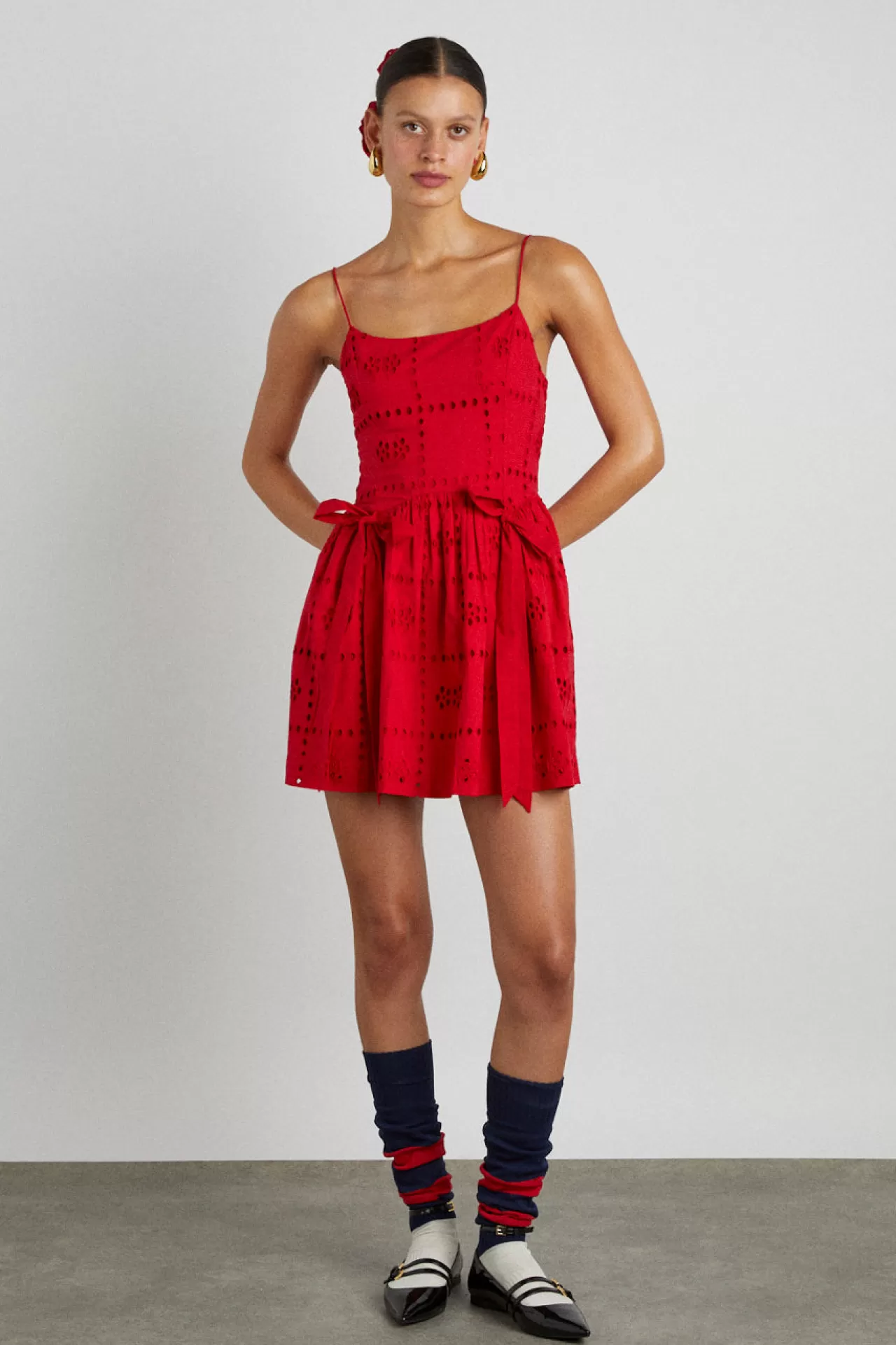 New Damson Madder penelope mini - broderie red