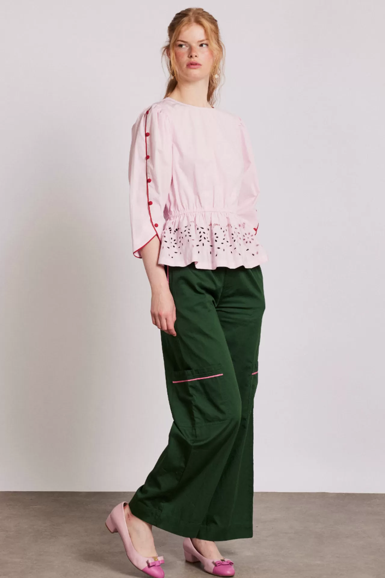 Sale Damson Madder perrie blouse pink