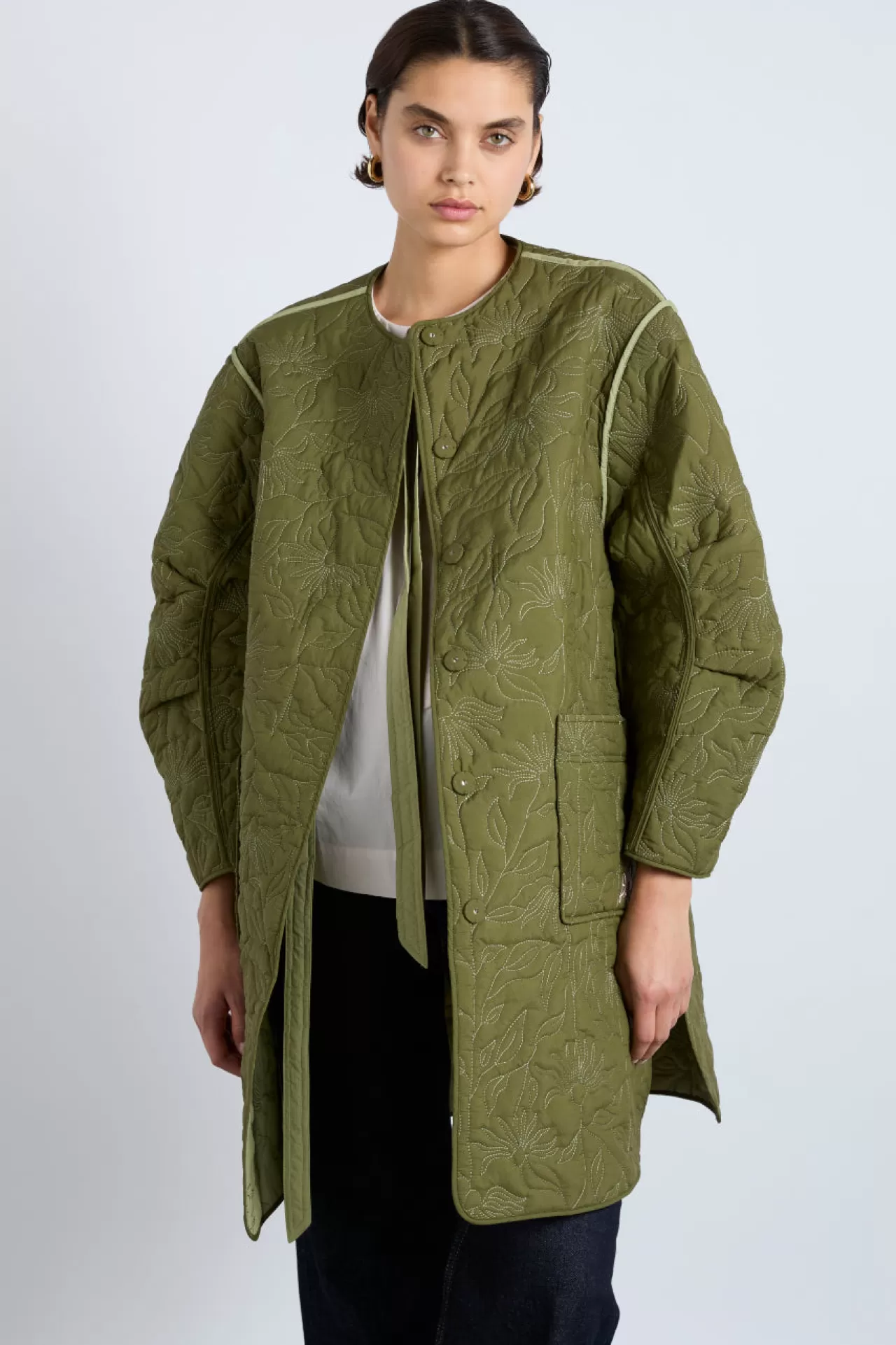 Online Damson Madder valentine jacket - green